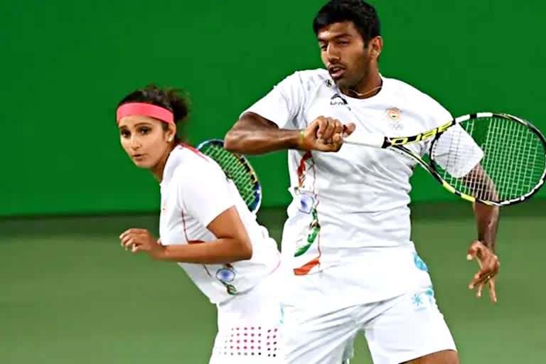 Sania Mirza and Rohan Bopanna in Mixed Doubles Final at Australian Open