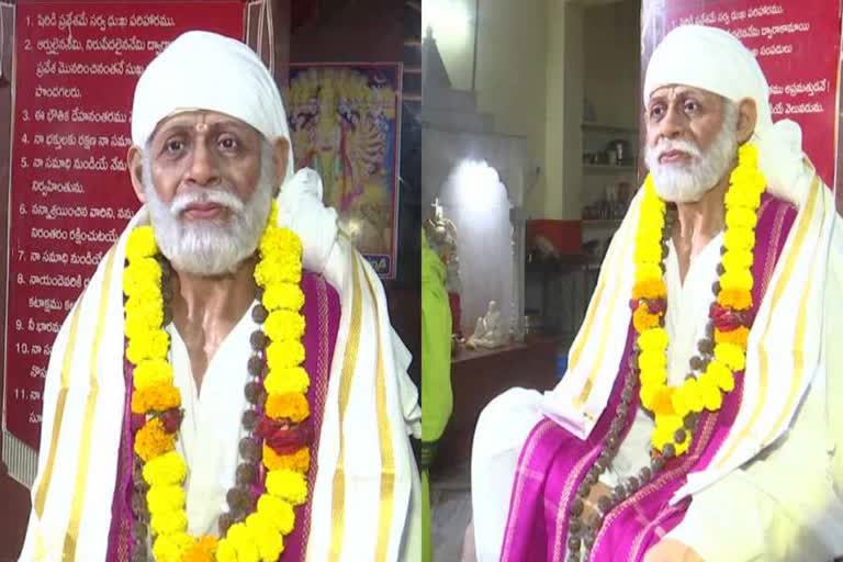 Sai Baba at North Shirdi Sai Temple in Visakhapatnam