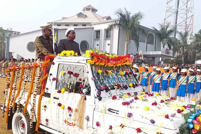 Republic Day celebration in Pakur