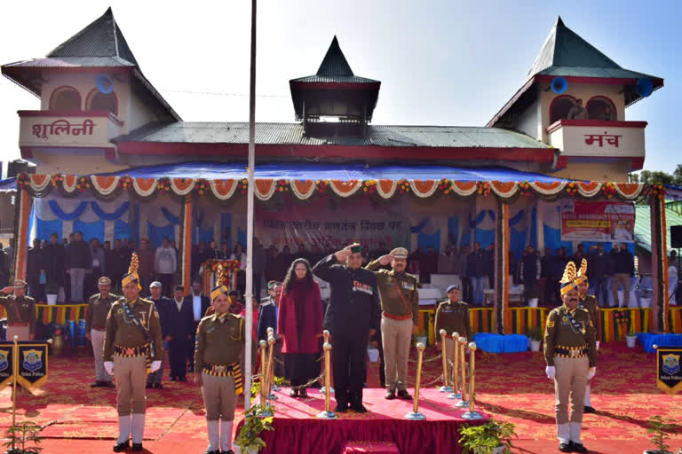 Republic Day celebrated in Una