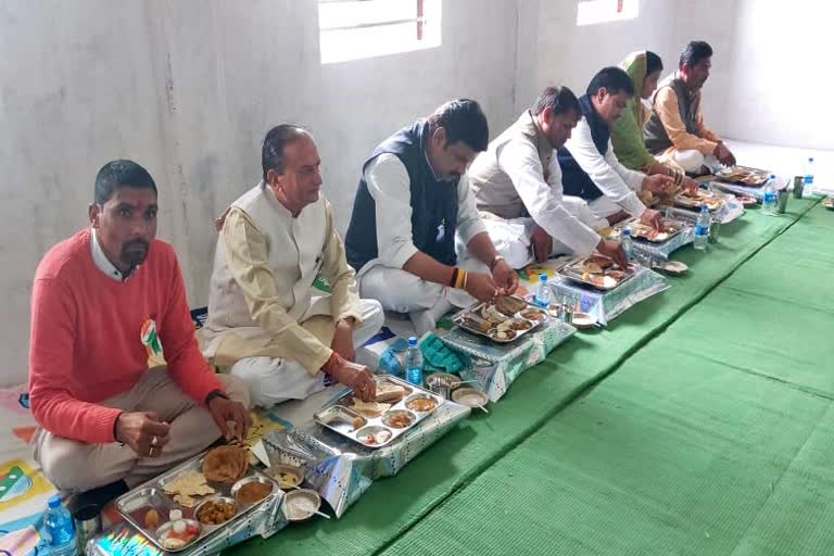 govind singh rajput ate food with dalit children