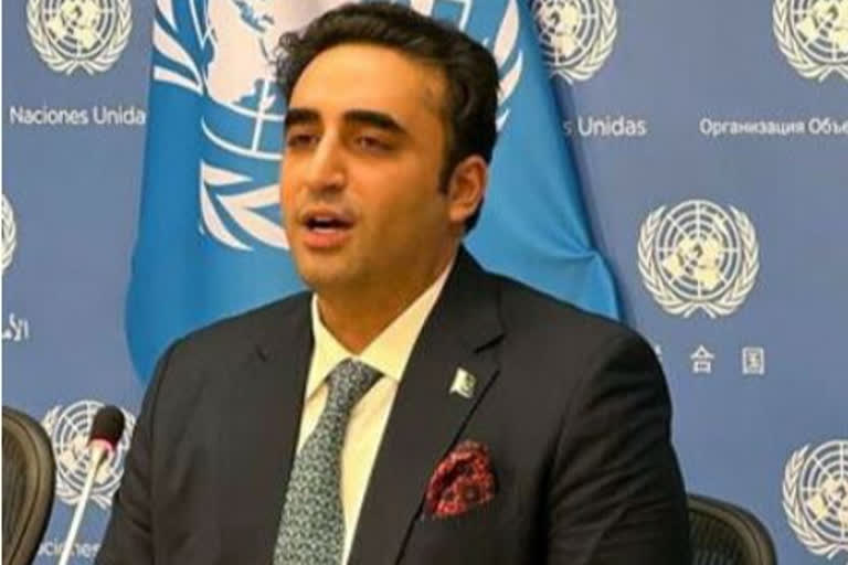 Pakistan Foreign Minister Bilawal Bhutto Zardari