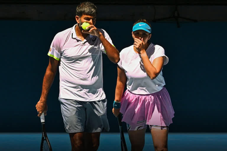 australian open 2023  sania mirza  rohan bopanna  australian open 2023 mixed doubles final  sania mirza rohan bopanna australian open  സാനിയ  ബൊപ്പണ്ണ  ബ്രസീലിയന്‍ സഖ്യം  ലൂയിസ സ്റ്റെഫാനി  റാഫേൽ മാറ്റോസ്  ഓസ്‌ട്രേലിയന്‍ ഓപ്പണ്‍  ഓസ്‌ട്രേലിയന്‍ ഓപ്പണ്‍ മിക്‌സഡ് ഡബിള്‍സ്