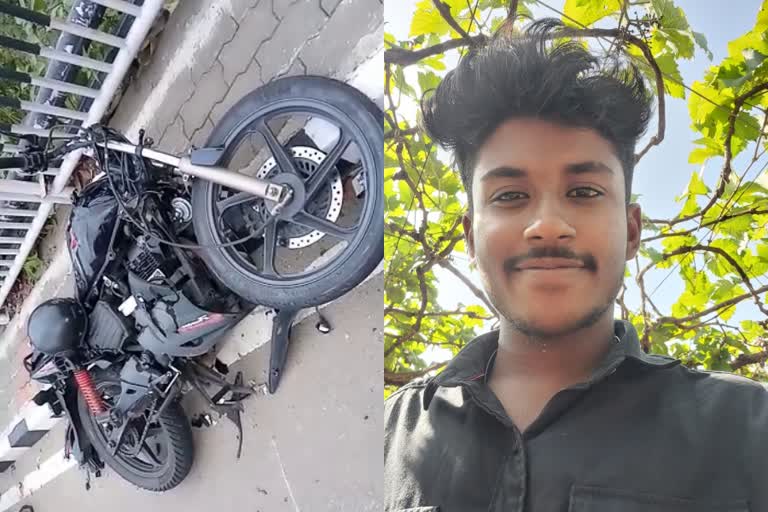 Accident death in Kottayam  പാലയില്‍ നിയന്ത്രണം വിട്ട ബൈക്ക് പോസ്റ്റിലിടിച്ചു  Accident news  Accident news updates  Accident news in Kerala  kerala news updatesd  klatest news in kerala