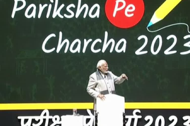 Prime Minister Narendra Modi on Pariskhas pe charcha