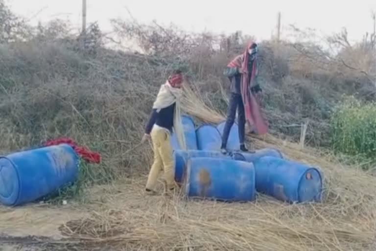 Vigilance Action Spurious Milk in Alwar