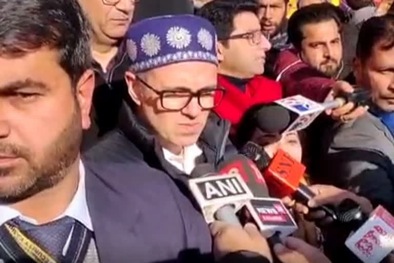 Omar Abdullah press conference