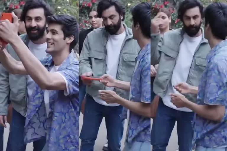 Ranbir Kapoor throws fan mobile