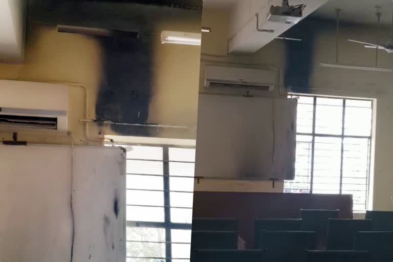 കോട്ടയം മെഡിക്കൽ കോളജിൽ തീപിടിത്തം  kottayam  fire in kottayam medical college  Fire in medical college gynecology department  കോട്ടയം  KOTTAYAM LATESTNEWS  KOTTAYAM LOCAL NEWS  ഗൈനക്കോളജി വിഭാഗത്തിൽ തീപിടിത്തം  കോട്ടയം മെഡിക്കൽ കോളജ്