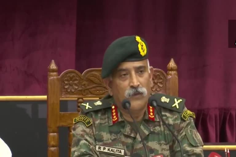 Lieutenant General Kalita said, Army does not think about evidence at the time of any operation (file photo)