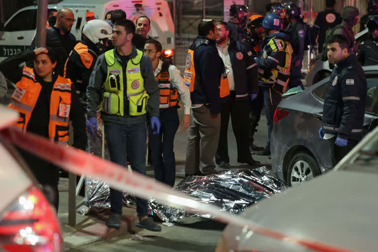 SEVERAL KILLED IN SHOOTING AT SYNAGOGUE JERUSALEM ISRAEL