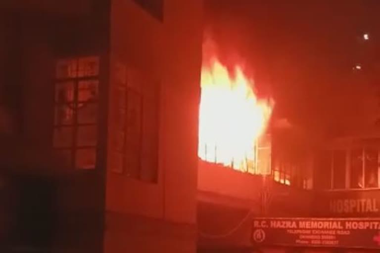 جھارکھنڈ میں کلینک میں آگ لگنے سے چھ افراد ہلاک