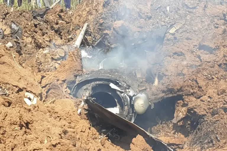 MP Morena fighter plane crash