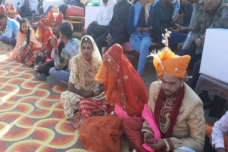 Mass wedding in Bikaner