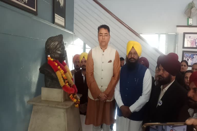 Aman Arora paid tribute to Lala Lajpat Rai on his 158th birth anniversary