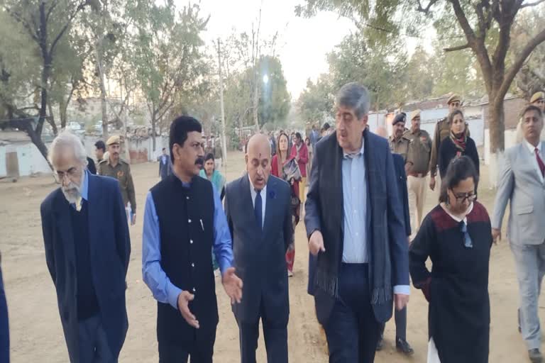 inspected Sanganer open jail,  Supreme Court Justice Aniruddha Bose