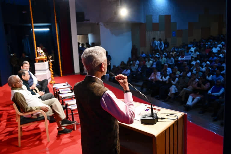 External Affairs Minister S Jaishankar was in a question-answer session during the launch of 'Bharat Marg', the Marathi translation of his book 'The India Way', in Pune