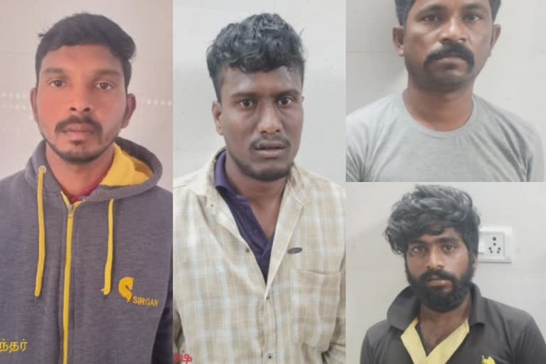 கவுன்சிலரை கடத்திய 4 பேர் கைது