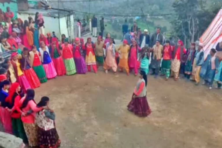 Jajra tradition: Bride takes 'baraat' procession to groom's house in HP's Sirmaur