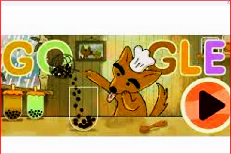 Bubble Tea Google Doogle