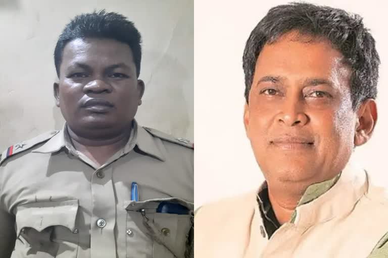 BJD minister Naba Kishore Das  Naba Kishore Das being shot  മന്ത്രിയെ വെടിവെച്ചത് തൊട്ടരികില്‍ നിന്ന്  മന്ത്രിയ്‌ക്ക് വെടിയേറ്റു  നില ഗുരുതരം  അസിസ്റ്റന്‍റ് സബ്‌ ഇൻസ്‌പെക്‌ടർ ഓഫ് പൊലീസ് ഗോപാല്‍  നബ കിഷോർ ദാസ്  ബിജെഡി പ്രവർത്തകരുടെ പ്രതിഷേധം  വെടിയേറ്റു  Protest by BJD workers in minister being shot  The minister was shot  Assistant Sub Inspector of Police Gopal das  ജർസുഗുഡ