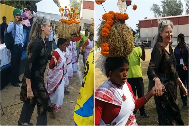 Australian Counselor Robin Insberg in Ranchi