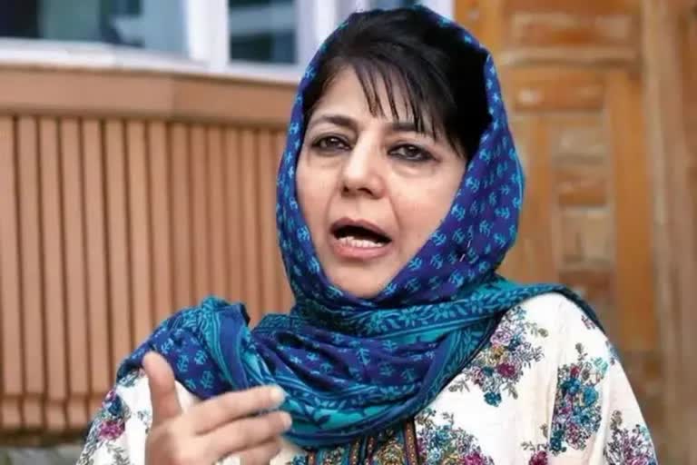 PDP President Mehbooba Mufti