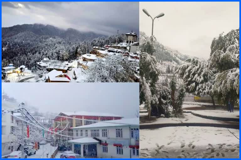 Snowfall in Himachal