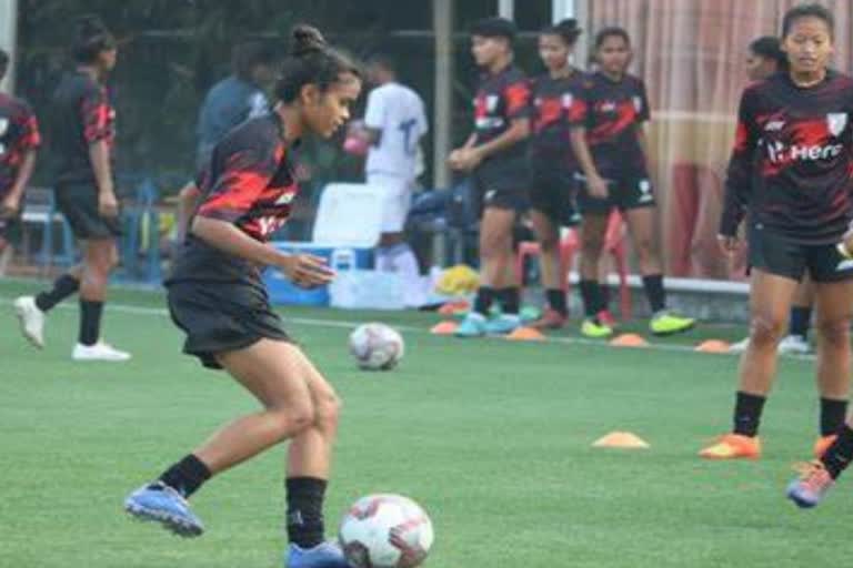 female footballer Sumati Kumari  Jharkhand