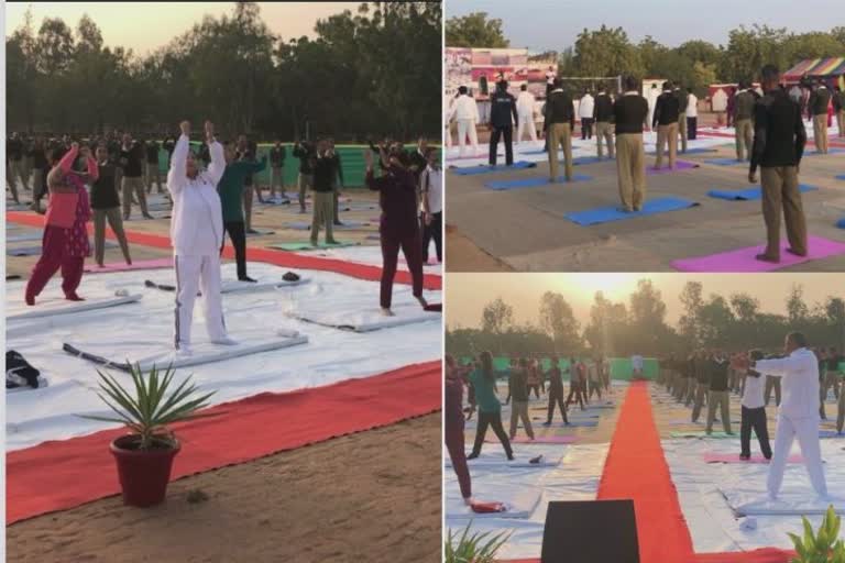 Yog Garba at Kutch Border BSF : સુરતના યોગ ગરબા આંતરરાષ્ટ્રીય સરહદે પહોંચ્યા, બીએસએફના જવાનોએ લીધો આનંદ