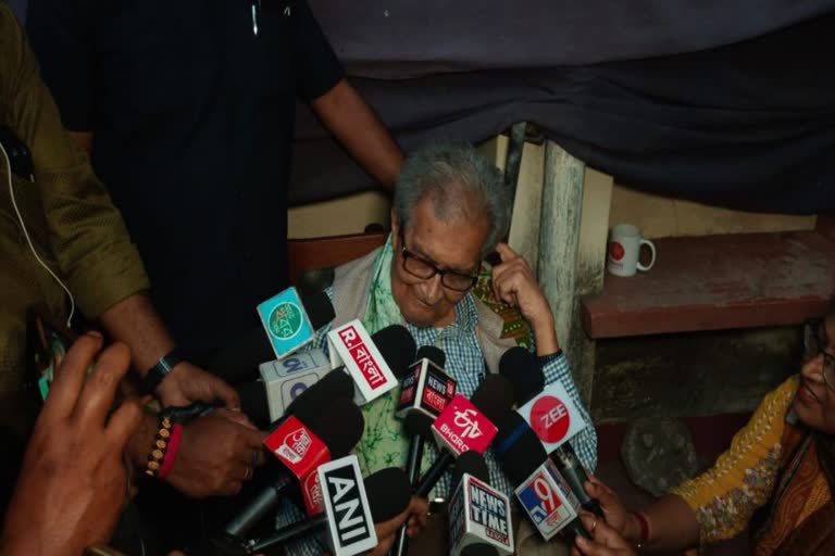 Amartya Sen comments on Land Controversy after Mamata Banerjee Visit his house