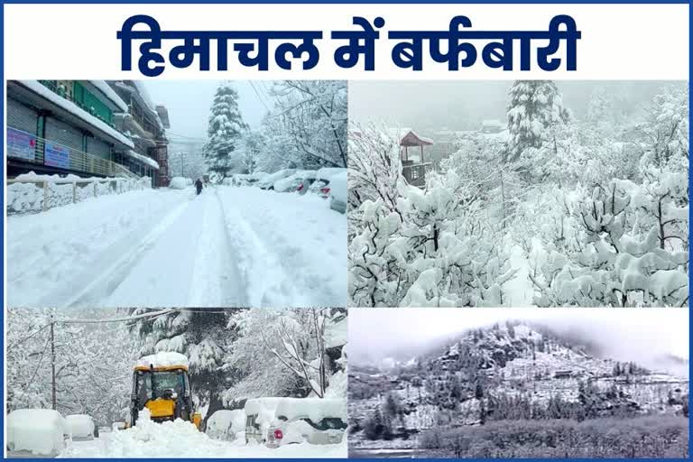 Snowfall in Himachal