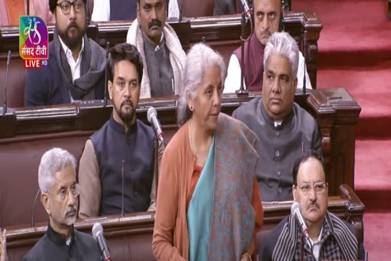 Etv Bharat Economic survey tabled in Lok Sabha