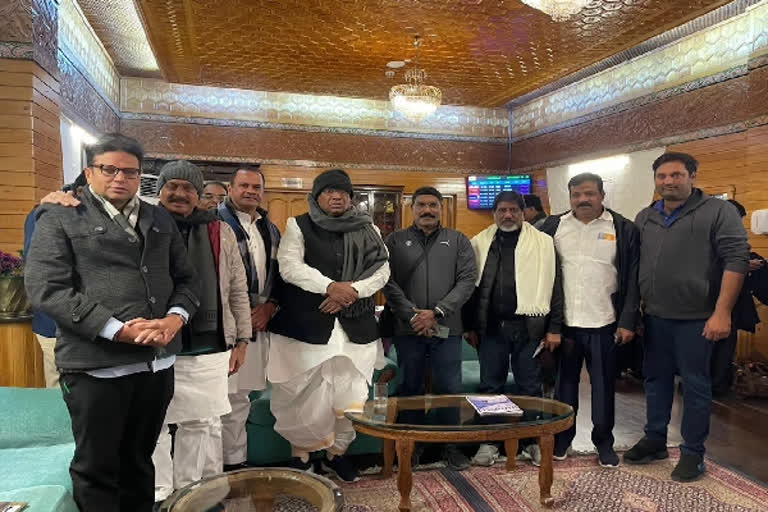 Telangana Congress Leaders meets Mallikarjuna Kharge