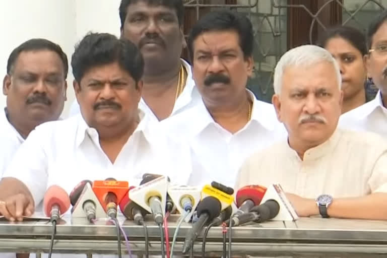 Erode East by-elections will not be held properly and BJP complains to Election Commissioner