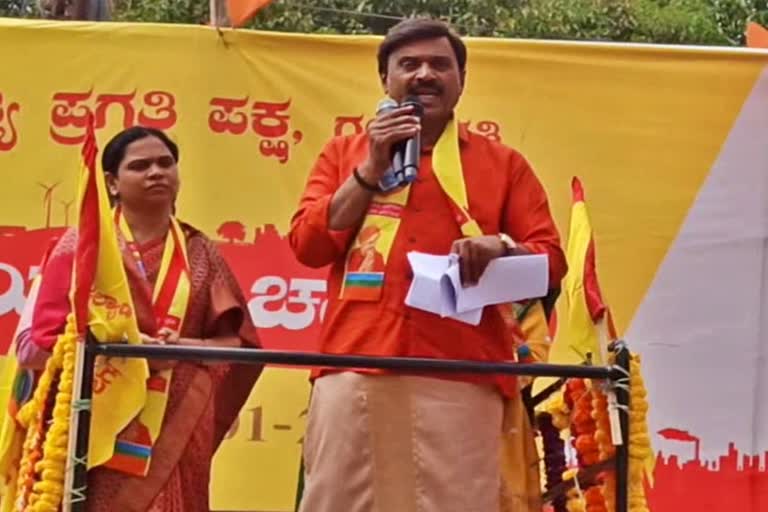 wife-laxmi-aruna-contest-from-bellary-city-says-janardhana-reddy