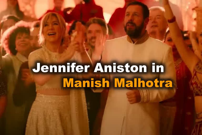 Jennifer Aniston says her Manish Malhotra lehenga in Murder Mystery 2 was  heavy