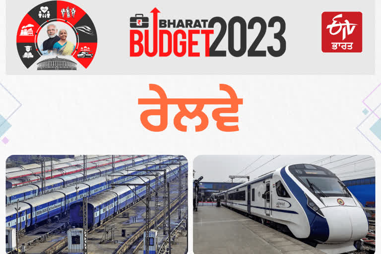 BUDGET 2023 ON RAIL FINANCE MINISTER NIRMALA SITHARAMAN MODI GOVERNMENT