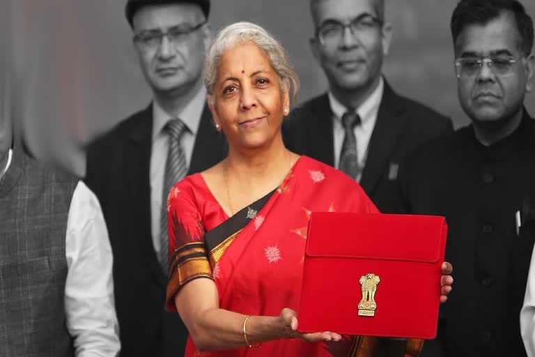 Nirmala Sitharaman saree