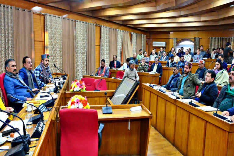 CM Sukhvinder Singh Sukhu meeting