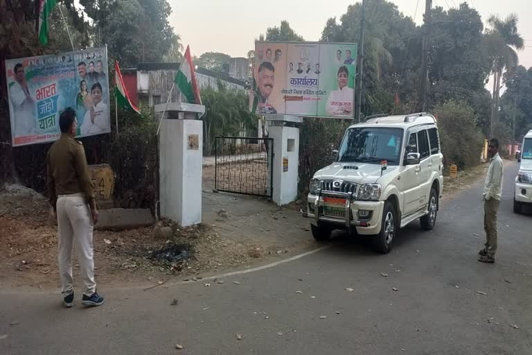 Congress leader illegally occupied BSL residence in Bokaro