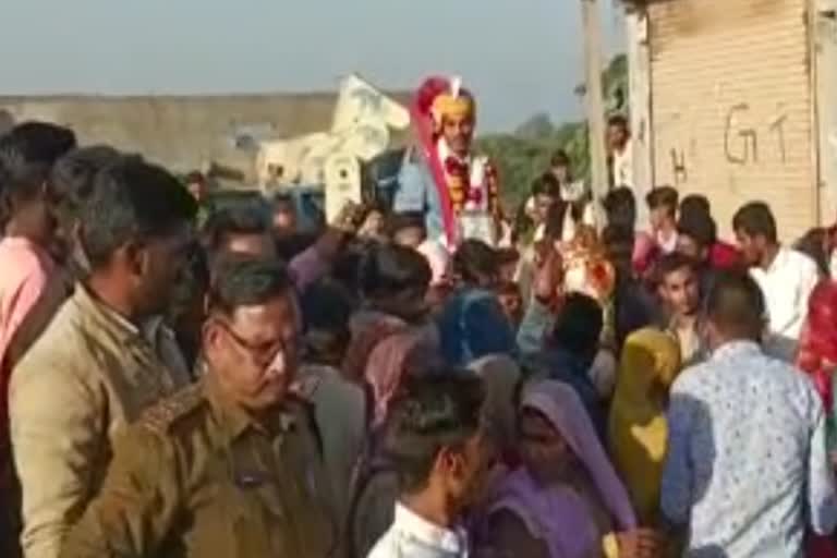 ujjain dalit barat under police protection