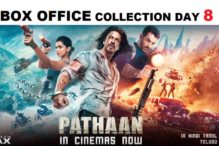 Pathaan Box Office Collection Day 8