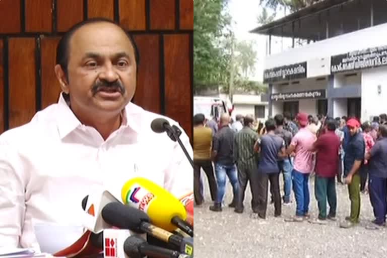 Health card issue  VD Satheesan wants detailed enquiry on Health card  Health card issue in Thiruvananthapuram  VD Satheesan  Health card  Health card to Hotel employees  പണം നല്‍കിയാല്‍ ഹെല്‍ത്ത് കാര്‍ഡ്  ഹെല്‍ത്ത് കാര്‍ഡ്  വി ഡി സതീശന്‍  തിരുവനന്തപുരം ജനറല്‍ ആശുപത്രി ആര്‍എംഒ  പ്രതിപക്ഷ നേതാവ് വി ഡി സതീശൻ  ആരോഗ്യ വകുപ്പ് മന്ത്രി  ആരോഗ്യ മന്ത്രി വീണ ജോര്‍ജ്