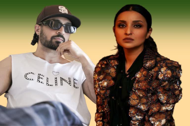 Diljit Dosanjh and Parineeti in Chamkila