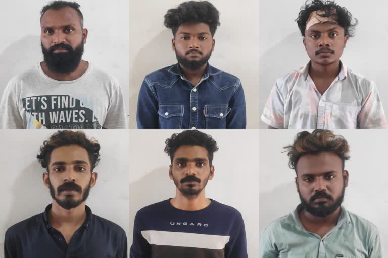 youths arrested for attacking hotel supplier  Kottayam hotel supplier attacked by gang  Kottayam hotel supplier attacked  hotel supplier attacked by gang  മീന്‍ കറിയിലെ കഷ്‌ണത്തിന് വലിപ്പം കുറവ്  ഹോട്ടല്‍ ജീവനക്കാരനെ മര്‍ദിച്ചു  മര്‍ദനം  ഹോട്ടല്‍ ജീവനക്കാരന് മര്‍ദനം  യുവാക്കള്‍ അറസ്റ്റില്‍