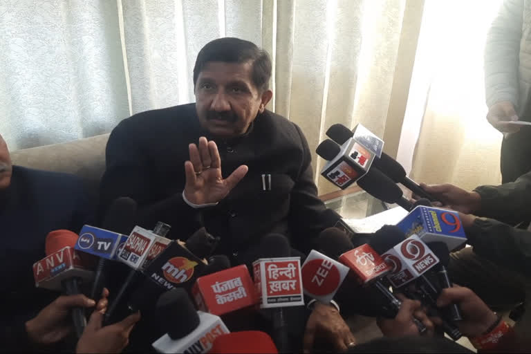 Deputy Chief Minister Mukesh Agnihotri in Hamirpur