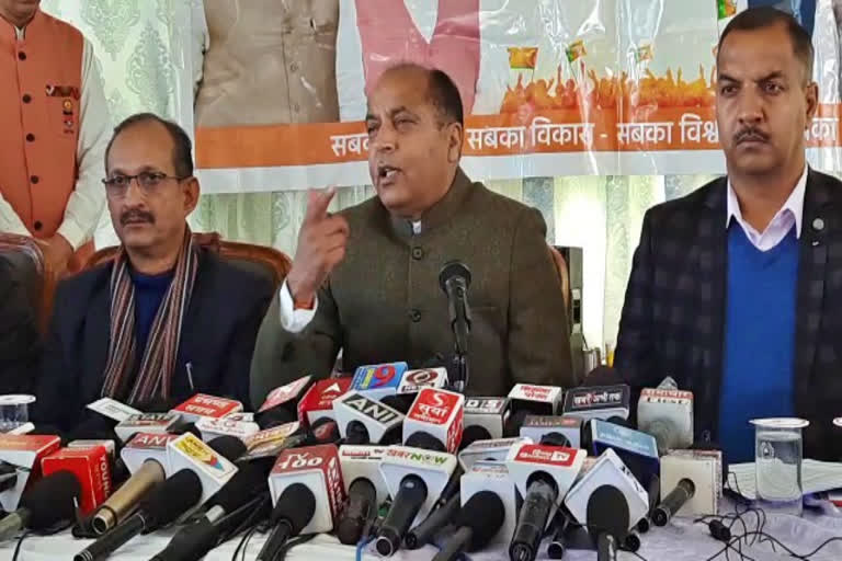 jairam thakur on sukhu government