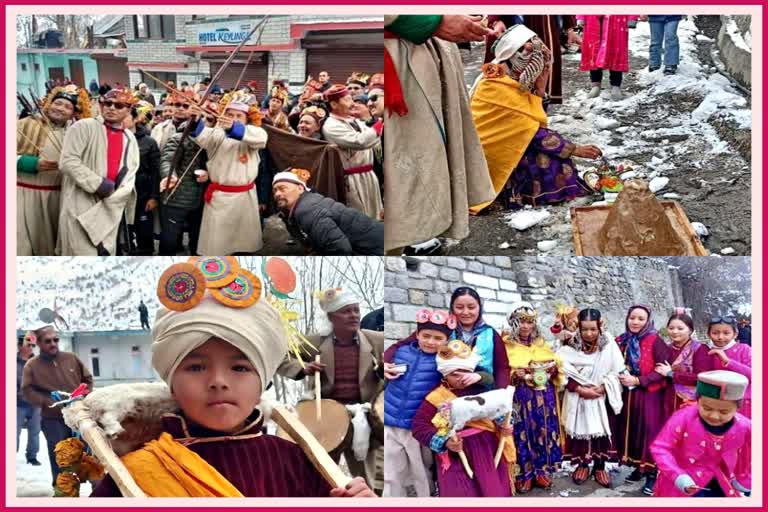 Gochi Festival celebrated in Lahaul Spiti.