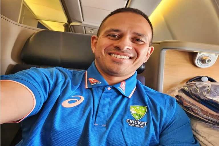 Usman Khawaja as Australia gear up  Australia gear up for first Test of Border  Australia vs India first test  border gavaskar trophy  border gavaskar trophy 2023  ಉತ್ಸಾಹದಲ್ಲಿ ಬರೆದುಕೊಂಡ ಉಸ್ಮಾನ್  ಭಾರತ ನಾನು ಬರುತ್ತಿದ್ದೇನೆ  ಉಸ್ಮಾನ್ ಖವಾಜ ಸಾಮಾಜಿಕ ಜಾಲತಾಣ  ಬಾರ್ಡರ್ ಗವಾಸ್ಕರ್ ಟ್ರೋಫಿ ಸರಣಿ  ಆರಂಭಿಕ ಆಟಗಾರ ಉಸ್ಮಾನ್ ಖವಾಜ  ಉಸ್ಮಾನ್ ಖವಾಜಾಗೆ ವೀಸಾ ಲಭ್ಯ  ಭಾರತದ ವೀಸಾ ಏಕೆ ಲಭ್ಯವಾಗಿರಲಿಲ್ಲ  ಎರಡು ದಶಕದ ಬಳಿಕ ಭಾರತದಲ್ಲಿ ಟೆಸ್ಟ್‌ ಸರಣಿ  ಟೆಸ್ಟ್‌ ಸರಣಿ ಸಲುವಾಗಿ ಸಮರಾಭ್ಯಾಸ